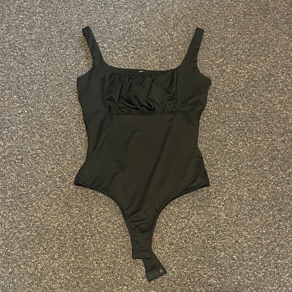 Windsor Black Sleeveless Bodysuit